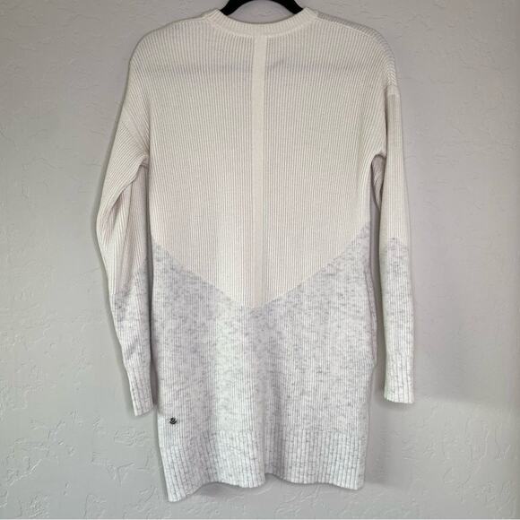Lululemon Cream + Gray Restful Intention Sweater Small - Picture 9 of 10